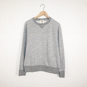 Jackman Tanabe Meriyasu GG Sweat Crewneck Heather Gray size Large
